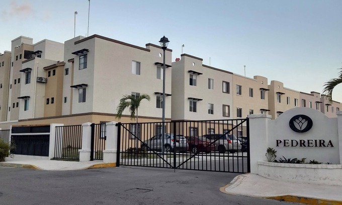Cancun Apartment | Cozy Apartment at HOEStel Pedreira with Pool & Spa