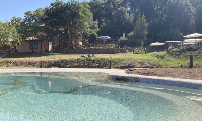 Castagneto Carducci Villa | Inviting Villa Apartment for 4 with Pool and Ocean View