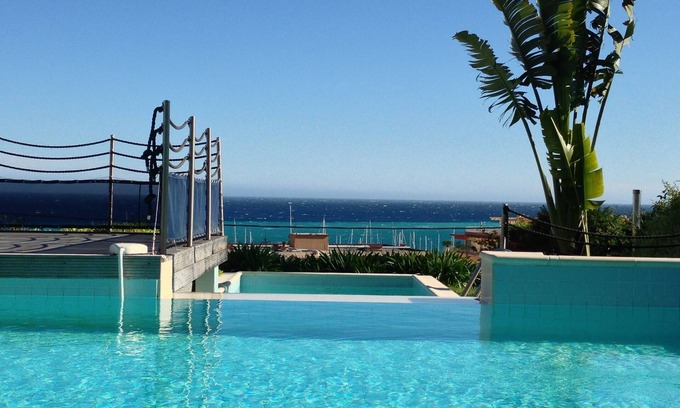 Menton Apartment | Idyllic Apartment with Pool and Panoramic Mediterranean Views