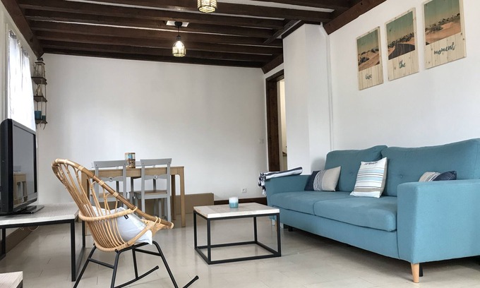 Cabourg Apartment | Beautiful Apartment with Private Garden in Cabourg - Rated 9.8