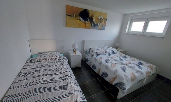 Calmus Apartment | Lovely apartment with small patio in charming Saeul