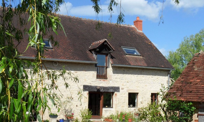 Pouzy-Mesangy Other | Scenic Country Farmhouse with Pool, Garden & Pond Views