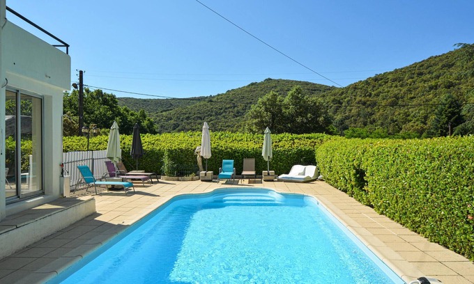 Les Salles-du-Gardon House | Explore Your Dream Vacation Home with Pool & Spa Amenities