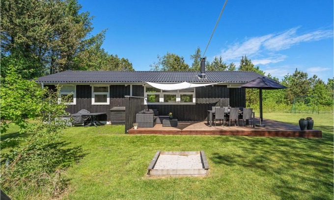 Bratten Strand House | Inviting Home in Jerup with Family-Friendly Kitchen
