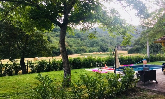 Bivio Lugnano Cottage | Inviting Cottage with Private Pool on Tuscany Border