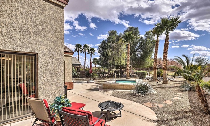 Laughlin House | Inviting Laughlin Oasis with Golf Course Views & Spa