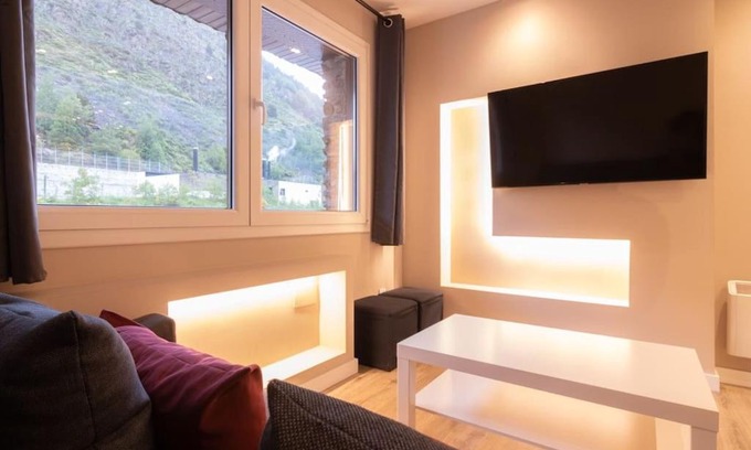 Soldeu Apartment | Serene Apartment Steps from Ski Runs, Rated 9/10