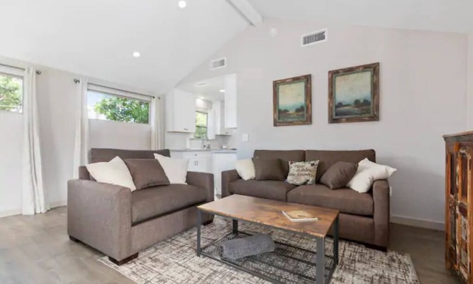 Paso Robles House | Charming Remodeled Home Steps from Downtown with Firepit