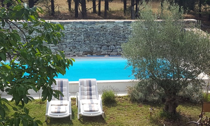 Bale Villa | Inviting Stone House with Pool for 7+ Guests