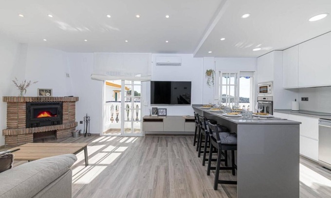 Competa Apartment | Discover Comfort at Casa Jabe with Spa and Family Amenities