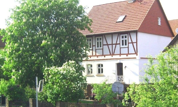 Rockensu House | Character-Filled Half-Timbered House with Ocean View & Pool