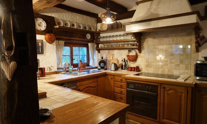 Hayingen House | Idyllic Lautertal Retreat: Renovated Sheepfold with Ocean View