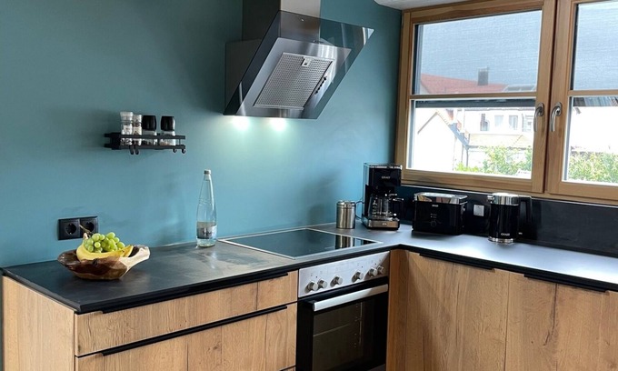 Unterallgau Apartment | Chic Alpine Retreat with Family-Friendly Amenities