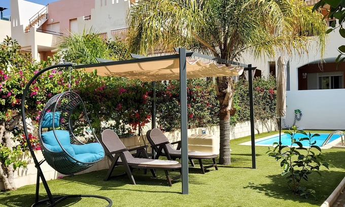 Vera Beach Apartment | Premier Vera Retreat with Private Pool & Oceanfront Views