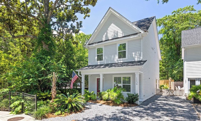 Mount Pleasant House | Pet-Friendly Oasis: 5 Min to Beach, Oceanfront Views