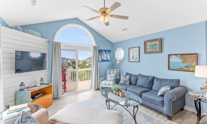 Village of Stump Sound House | Experience Beach Views at Lowe Tide with Great Amenities