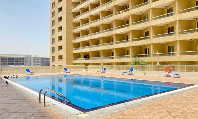 Dubai Production City Apartment | Bright 1BR Retreat in Lake Side Tower D with Pool Access