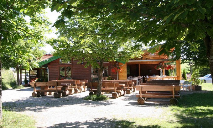 Hayingen House | Cozy Wooden Log Cabin for Families at Holiday Park Lauterdörfle