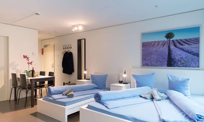Lucerne Apartment | Pet-Friendly Allmend HITrental Apartment with Spa & Kitchen
