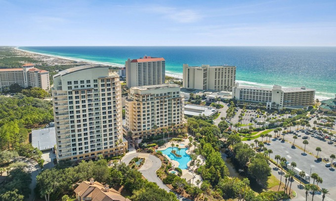 Sandestin Condo | Relaxing Luau Resort with Ocean Views and Family Amenities