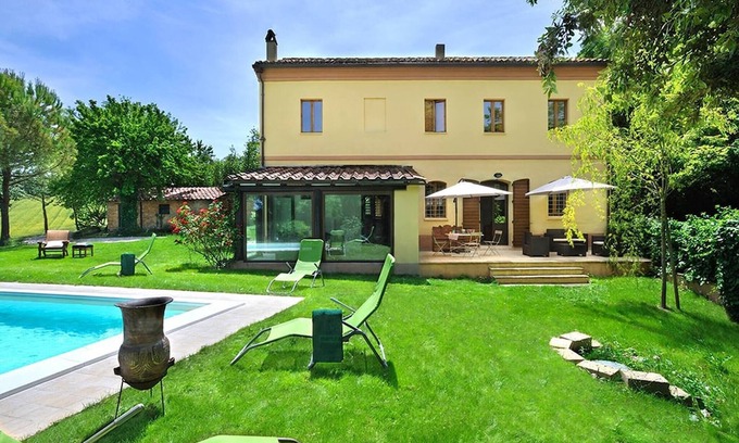 Montemaggiore al Metauro Villa | Experience Luce tra i Faggi: Private Pool & Ocean Views