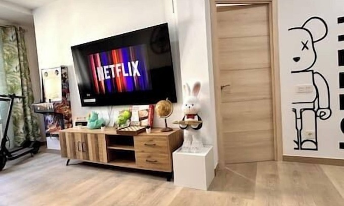 El Cristo y Buenavista Apartment | LUJO: Proyector, Maquina Arcade, Wifi y patinetes