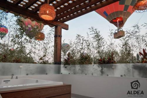 Teotihuacan Apartment | Indulgent Suite with Private Jacuzzi Near Archaeological Zone