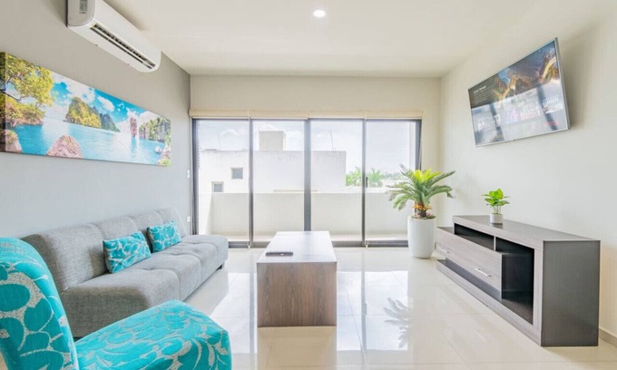 Zona Dorada Apartment | Elegant Tiburon Condo Just Steps from the Beach