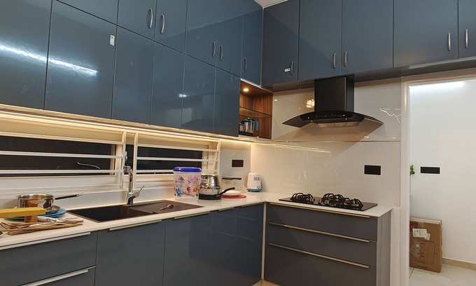 Peroorkada Apartment | Relaxing Getaway at Lumirefresh-Hridyam with Bathtub Retreat