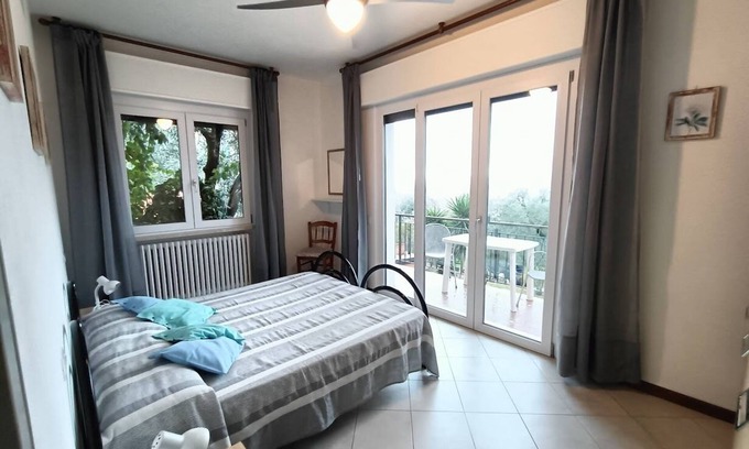 Assenza Apartment | Idyllic Luna Apartment with Lake View and Spa Amenities