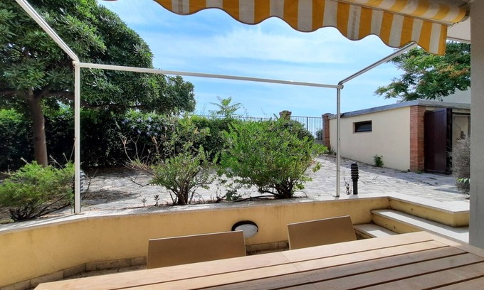 Castiglione della Pescaia Apartment | Beachfront Retreat at Lungo Mare: Pet-Friendly Getaway