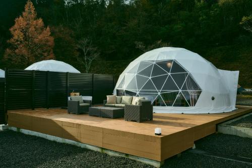 Shikokuchuo Other | Experience Glamping at LUONTE 霧の高原 with Family-Friendly Amenities