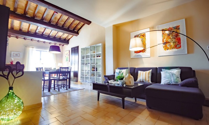 Spoleto Apartment | Elegant Apartment in Historic Spoleto with Rooftop Views