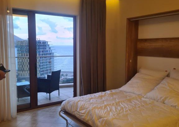 Becici Apartment | Stylish Apartment at Belvedere Apart Hotel with Pool Access