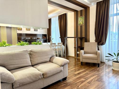 Rivne Apartment | Stylish City Center Apartments with Theater Views & Breakfast