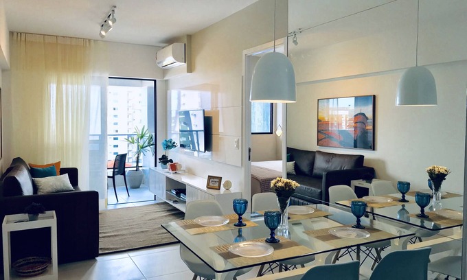 Ponta Verde Apartment | Elegant Oceanfront Retreat with Pool & Spa - 10/10 Rated