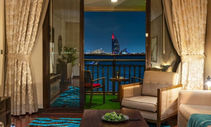 Palm Jumeirah Apartment | Lux Hideaway in Anantara| Burj AlArab & Sea Views