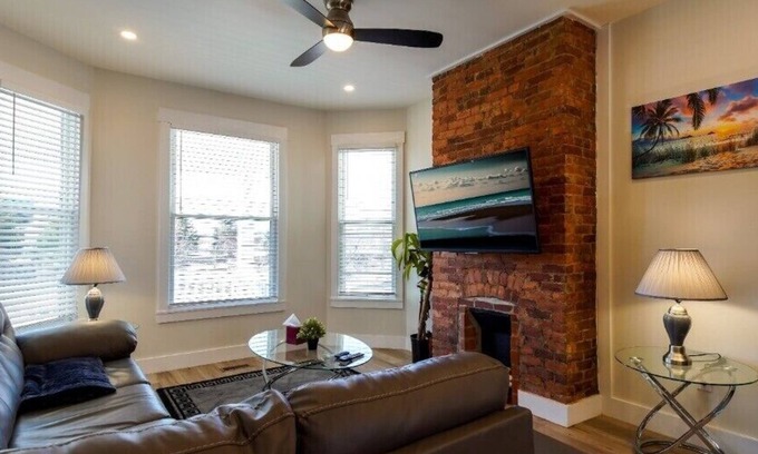 Downtown Columbus House | Premier Downtown Retreat with Bike Trail and Spa Access