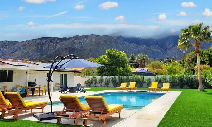 Racquet Club West Villa | Inviting Salt Water Pool Spa Just Minutes from Downtown