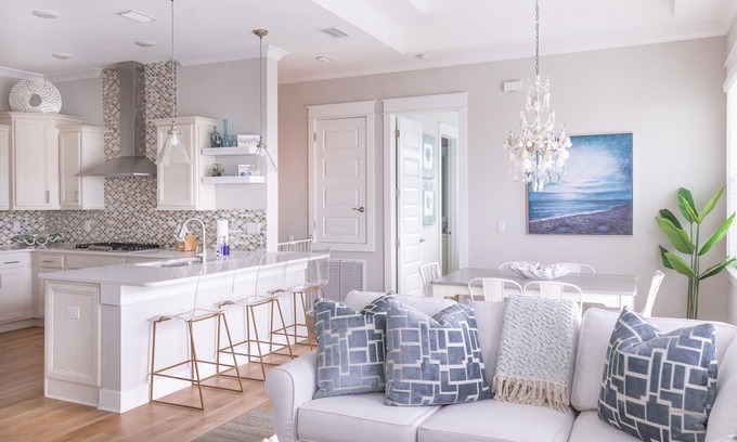 Panama City Beach House | Pet Friendly Oasis with Heated Pool & Ocean View