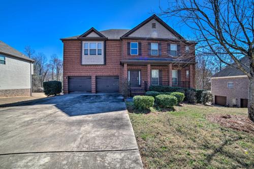 McCalla House | Family-Friendly McCalla Home with Game Room & Yard