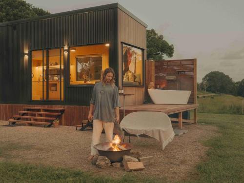 Mullumbimby House | Luxe nature escape - outdoor bath - Byronshire