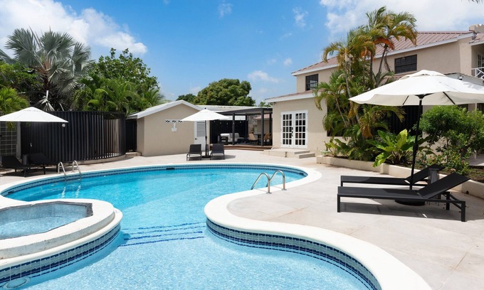 Dover House | Luxe Retreat With Private Pool Near Beach - The June (3 bedroom)