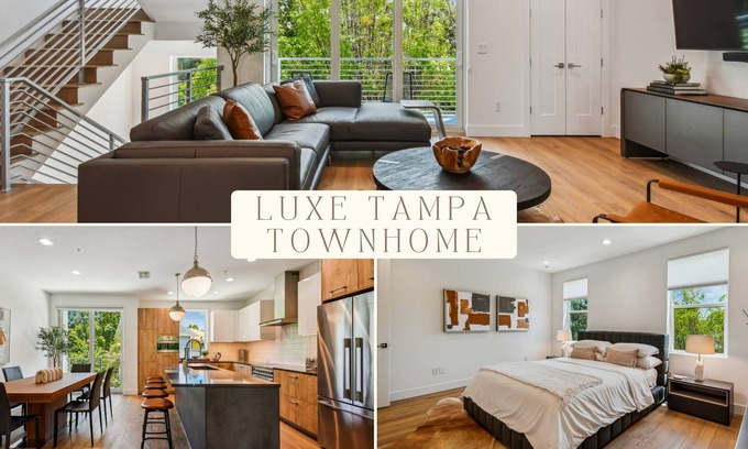 Bayshore Gardens House | Prime Tampa Townhome: Steps to Hyde Park & Downtown Fun