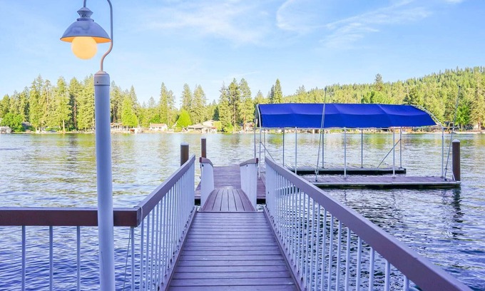 Post Falls House | Discover Tranquility with Lake Views and Family-Friendly Amenities