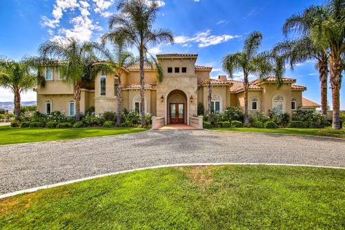 Temecula House | Elegant Wine Country Estate with Balcony and Ocean Views