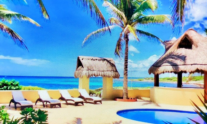 Majahual Apartment | Explore a Perfect Beachfront Villa with Great Amenities!