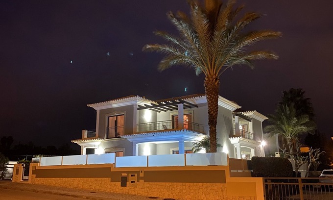 Porto de Mos Villa | Elegant 3 Bedroom Villa with Beach Views and Private Pool