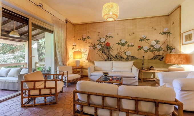 Santa Margherita di Pula Villa | Luxury Villa Flaminia, 50 mt from the beach