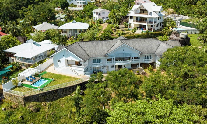 Beau Vallon Villa | Elegant 2-Bed Villa in Bel Ombre, Seychelles with Kitchen